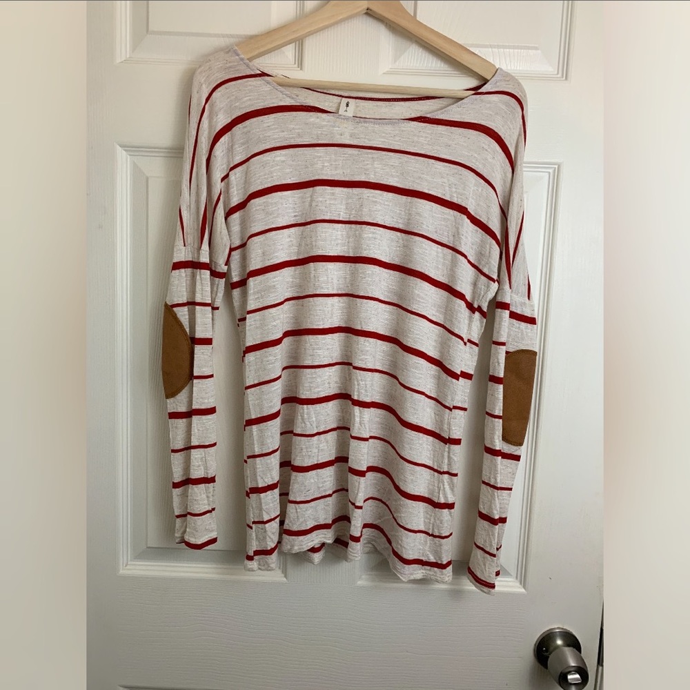 Vanilla Bay Long Sleeve with Elbow Patches